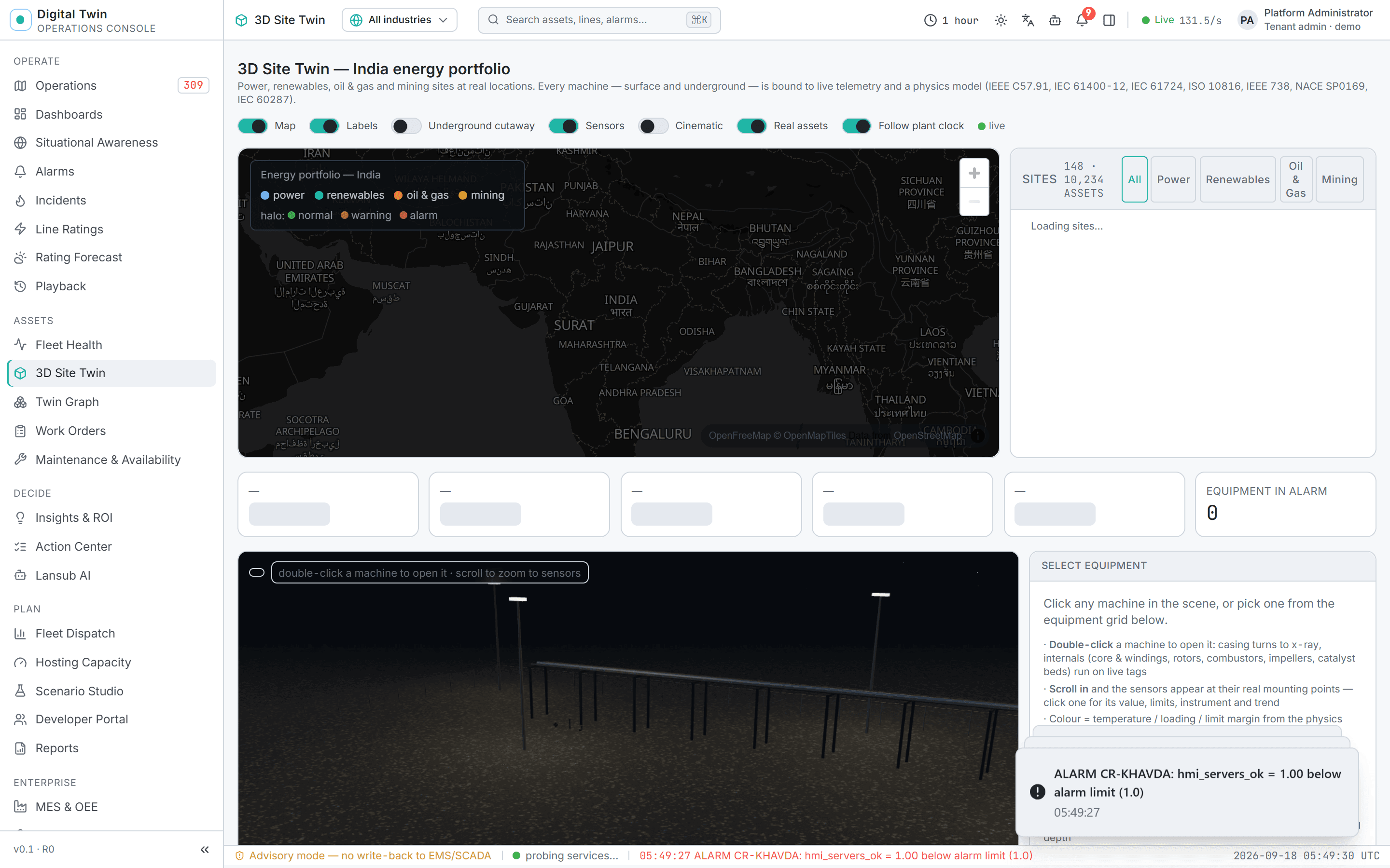 Digital Twin · 3D Site Twin · Mundra Supercritical TPP